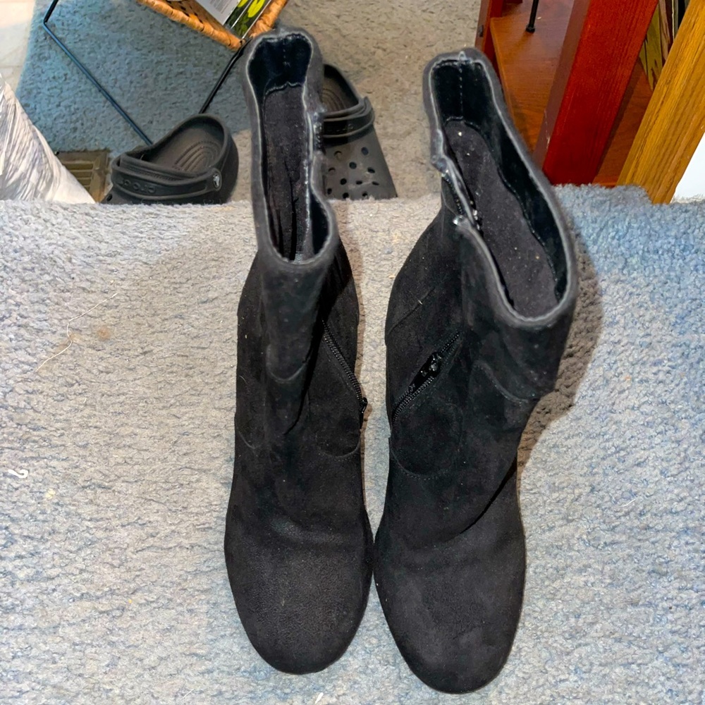 Black booties